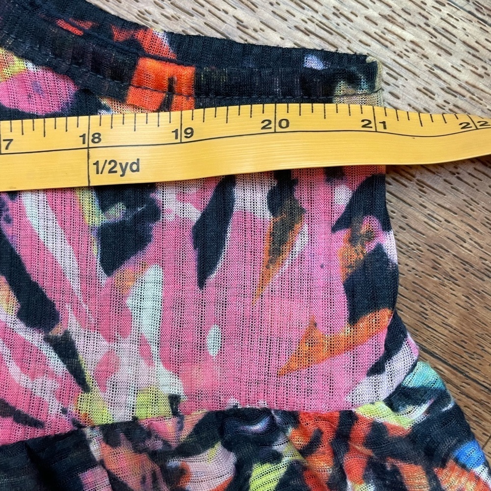 Free People Floral Babydoll style Tank - Picture 8 of 9